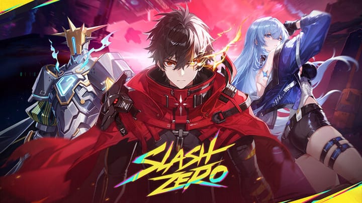 Official key art capsule for SlashZero on Steam
