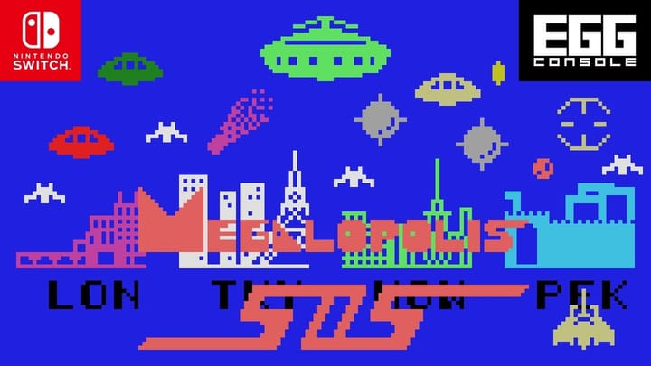 Thumbnail for: EGGコンソール メガロポリスSOS MSX for Nintendo Switch（EGGCONSOLE MEGALOPOLIS SOS)