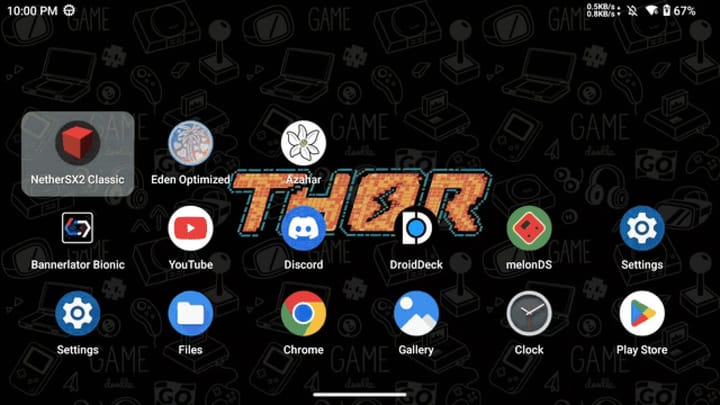 Tapping DroidDeck on the Android home screen and landing in Steam Big Picture