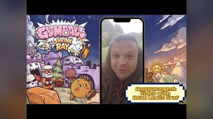 Thumbnail for: Adam Lewis Graf Announces A New Gumball Game | Gumball and the Shrink Ray