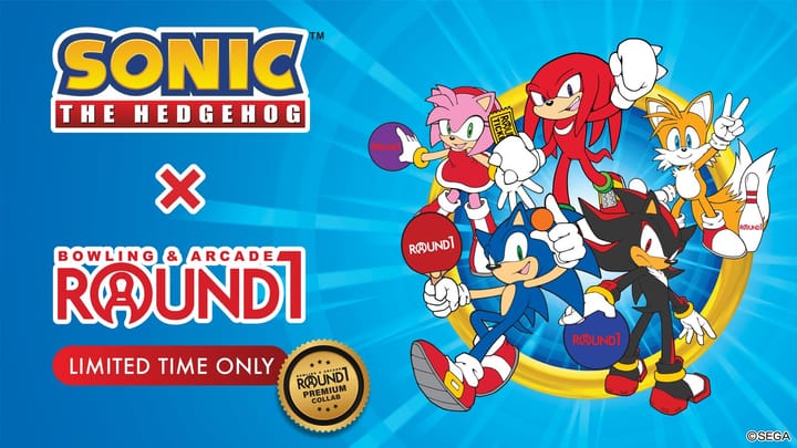 Featured image for: Round1's Sonic the Hedgehog collaboration launches October 21