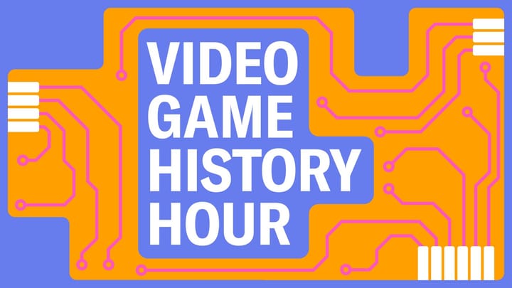 The Video Game History Hour podcast logo