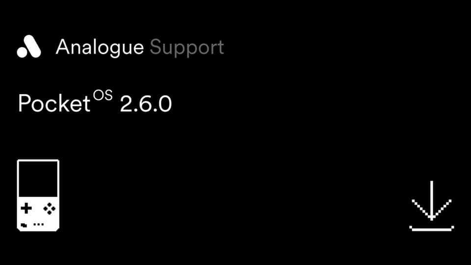 Lcd Subpixel Analogue's Pocket just got its 2.6.0 update with new power options